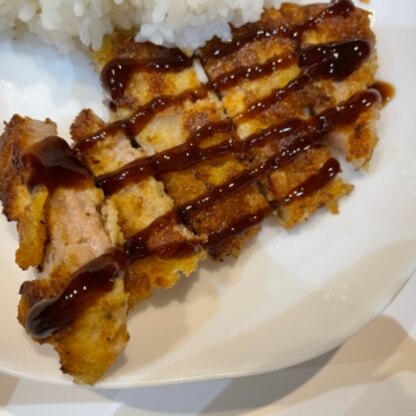 美味しいチキンカツが出来ました♪ありがとうございます⭐︎